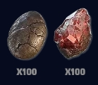 50 * Duriel Materials (x100 Egg & x100 Shard)